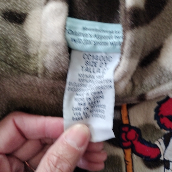 Rare Vintage Sesame Street Camp Elmo Camouflage Jacket 2T Embroidered 2007 - Picture 4 of 9